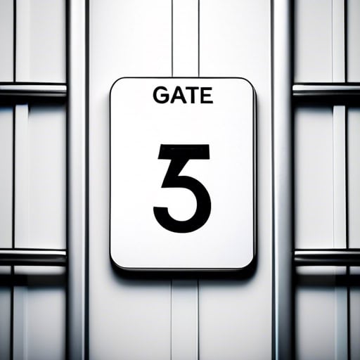 gate number