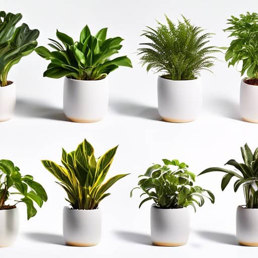 Potted plants