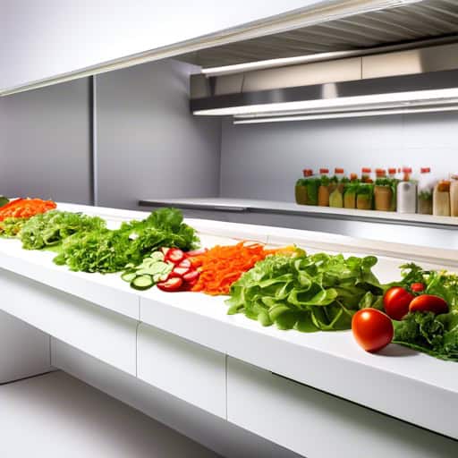 Salad station