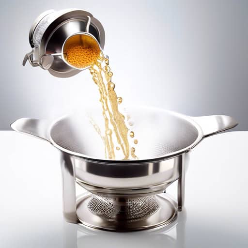 Straining